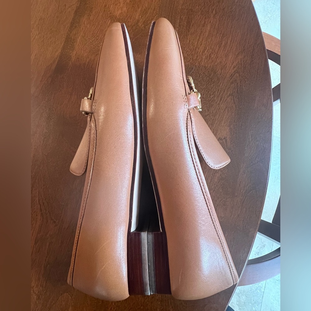Tory Burch Mini Benton Charm Loafer with Gold Chain Detail - Picture 5 of 15